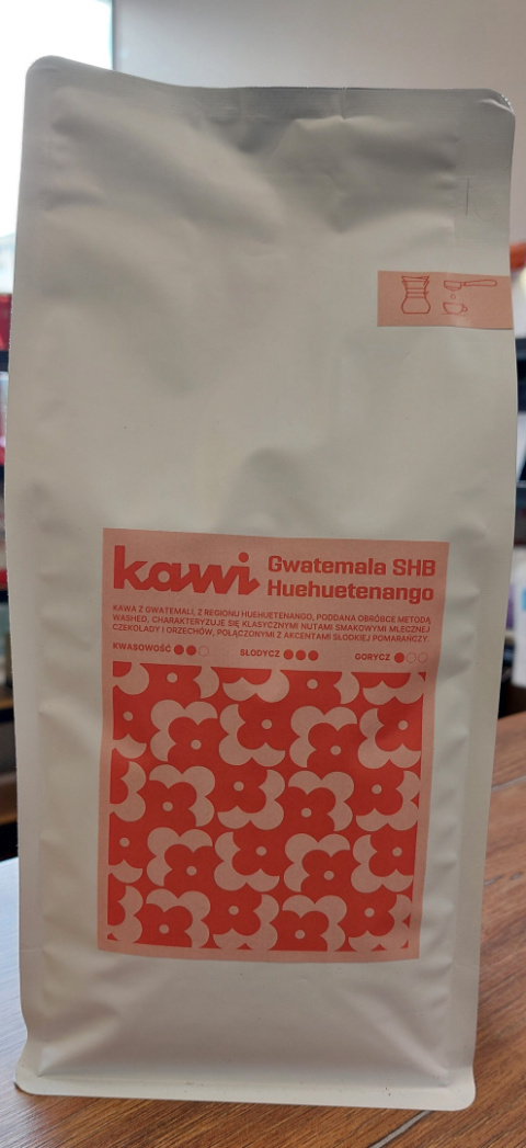 Kawi Gwatemala Huehuetenango 1kg Kawi Gwatemala Huehuetenango 1kg